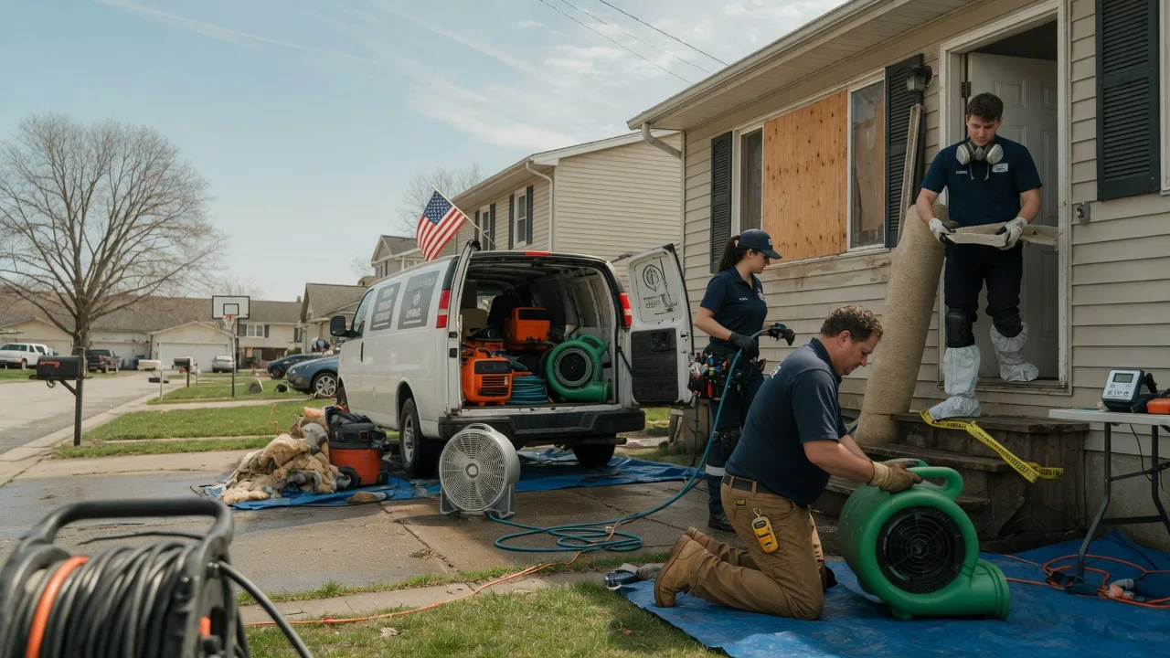 Water Damage Restoration in Charlestown, IN near me